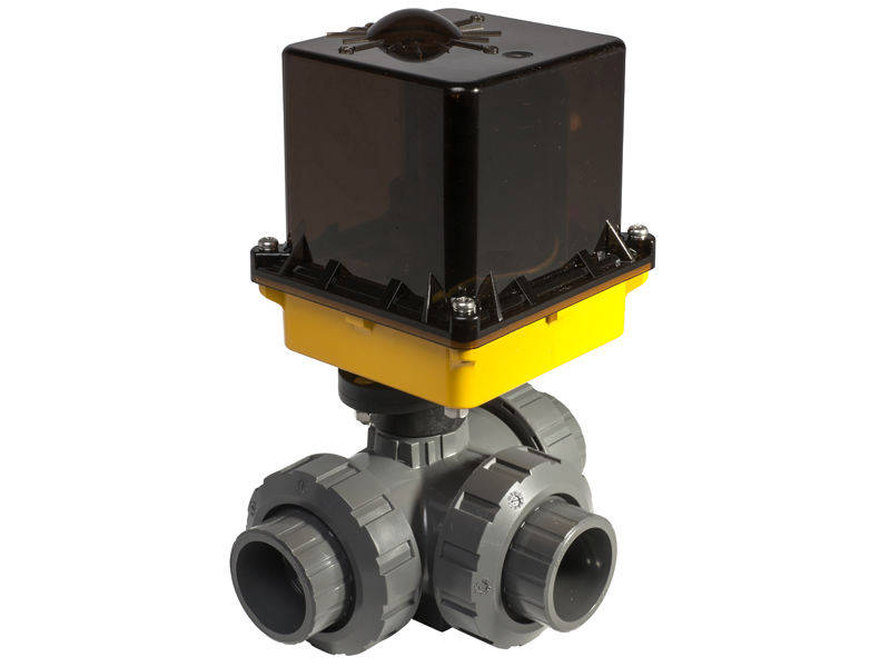 V965-537. Кран шаровой из ПВХ с электроприводом - цены, размеры и ...