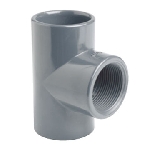 Тройник 90° редукционный НПВХ (PVC-U) d50х32 PN16 MEGA Тройник 90° редукционный НПВХ (PVC-U) d50х32 PN16 MEGA