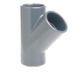 Тройник 45° НПВХ (PVC-U) d32 PN10 GF Тройник 45° НПВХ (PVC-U) d32 PN10 GF