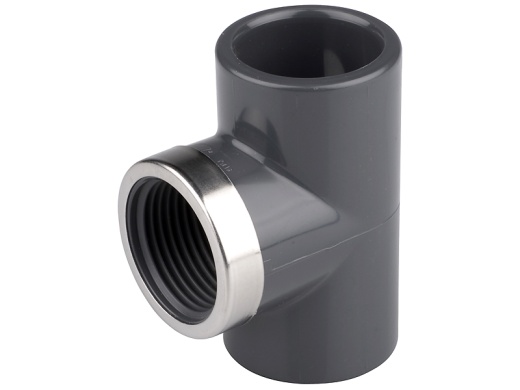 Тройник 90° редукционный НПВХ (PVC-U) d250x200 PN10 RACCORDO PLAST Тройник 90° редукционный НПВХ (PVC-U) d250x200 PN10 RACCORDO PLAST