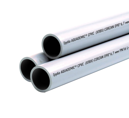 Труба напорная ХПВХ (HTA-F) d32X2,4 PN16 3ML SYSTEM"O