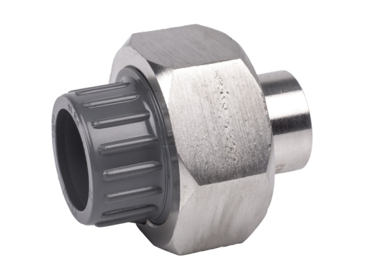 Американка с прокладкой EPDM НПВХ (PVC-U) d32 PN10 HUASHENG Американка с прокладкой EPDM НПВХ (PVC-U) d32 PN10 HUASHENG