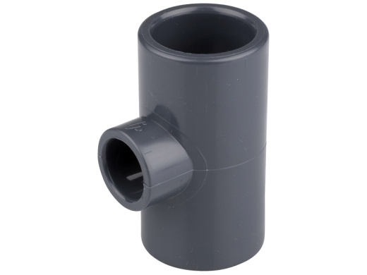 Тройник 90° редукционный НПВХ (PVC-U) d225x110 PN16 RACCORDO PLAST Тройник 90° редукционный НПВХ (PVC-U) d225x110 PN16 RACCORDO PLAST