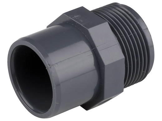 Ниппель переходной HP НПВХ (PVC-U) d63x75x1 1/4" PN10 PLIMAT Ниппель переходной HP НПВХ (PVC-U) d63x75x1 1/4" PN10 PLIMAT