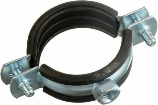 Хомут мет.с рез.гайка 2"(59-63)