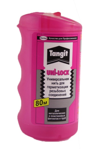 Нить для герметизации резьбовых соединений с мультистраничной этикеткой в шоу боксе L=20 Тангит Уни