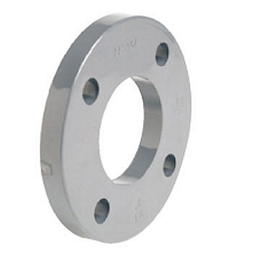 Свободный фланец с фланцевым адаптером НПВХ (PVC-U) d50 PN10 HUASHENG