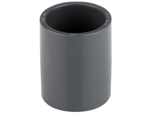 Муфта клеевая НПВХ (PVC-U) d75 PN10 ERA Муфта клеевая НПВХ (PVC-U) d75 PN10 ERA